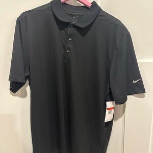 Nike Men's Golf Black Polo